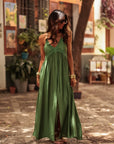 Robe Paula verte
