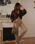 Jean Octave beige foncé