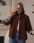 Veste Zélie choco
