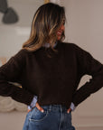 Pull Gaspard marron