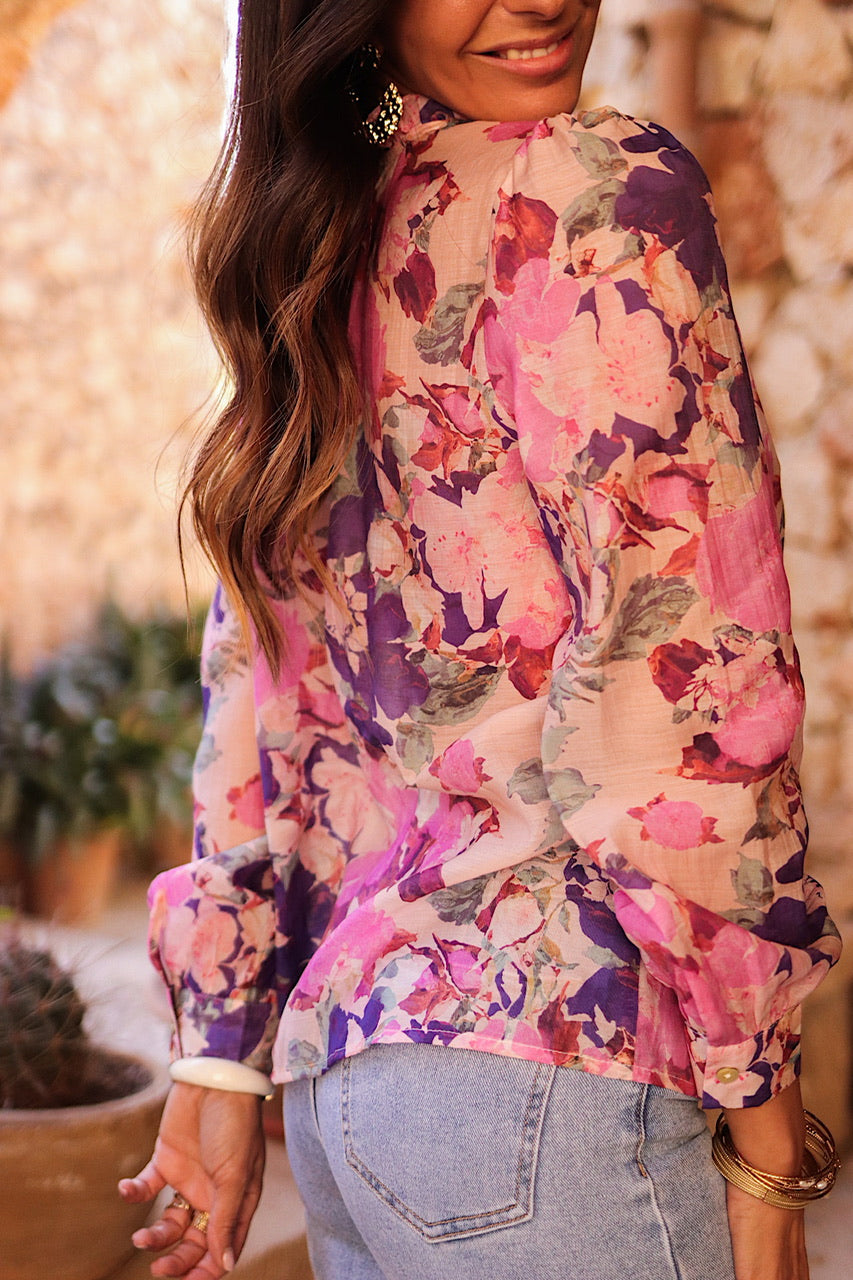 Chemise Vera rose