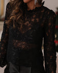 Blouse Tara dentelle noire