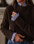 Pull Gaspard marron