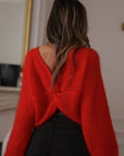 Pull Maury rouge
