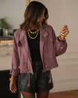 Veste Suki prune