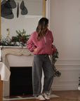 Veste polaire Johane rose (précommande)