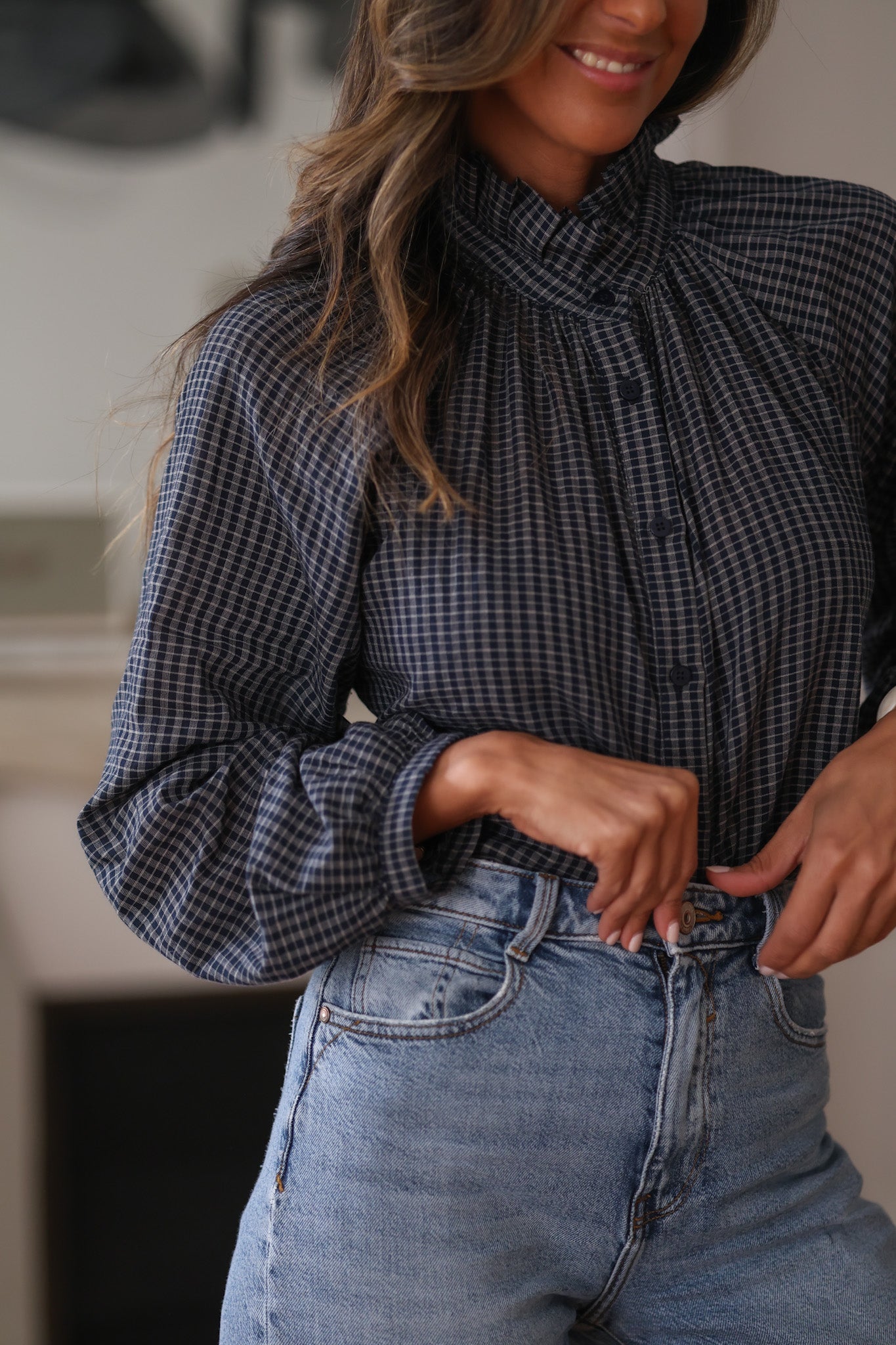 Chemise Hanna bleue