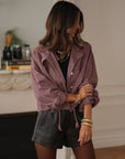 Veste Suki prune