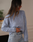 Pull Léonie bleu ciel