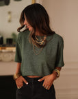 Tee-shirt Dina vert