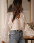 Blouse Victoria écrue
