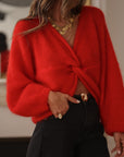 Pull Maury rouge