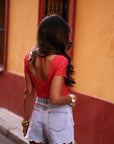 Body Victoria rouge