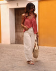 Top Jill terracotta
