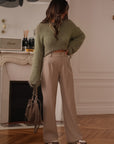Pantalon Eddie beige