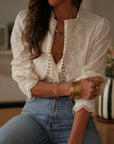 Blouse Lyne en dentelle