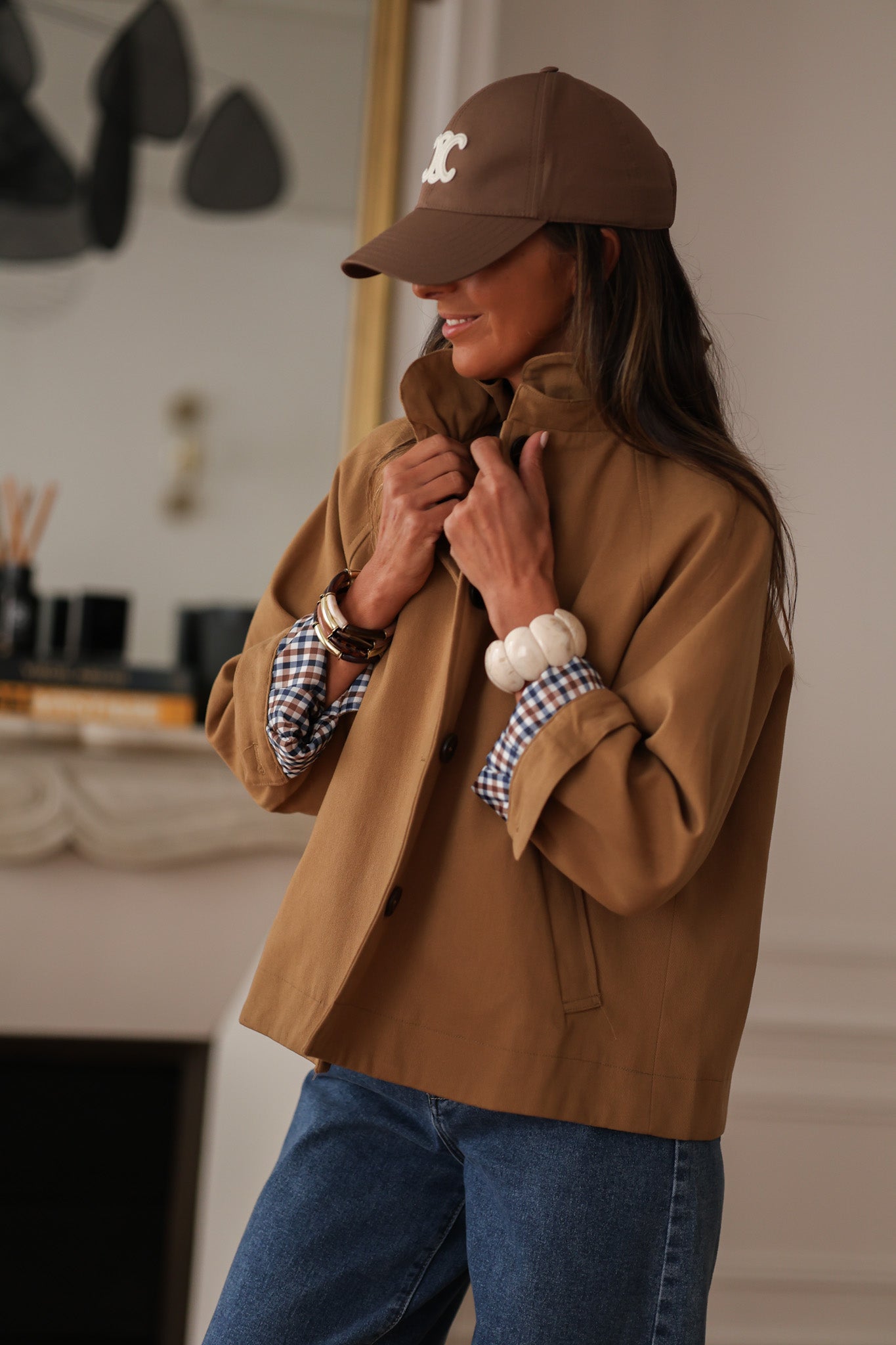 Veste Zélie beige