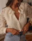 Blouse Adèle beige