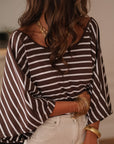 Tee-shirt Nell marron