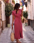 Robe Annabelle rose