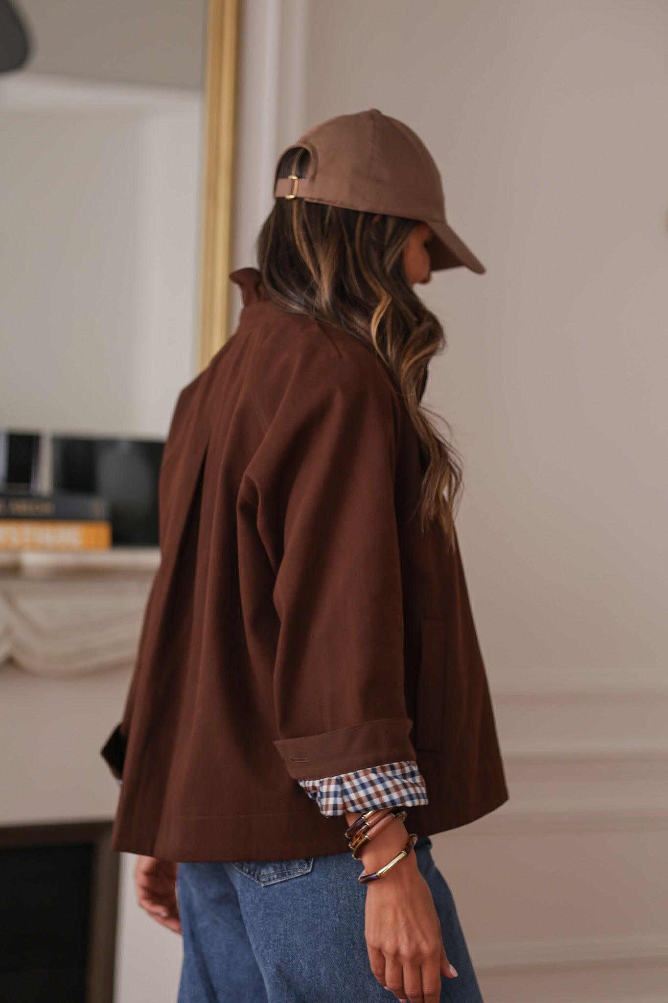 Veste Zélie choco