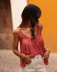 Top Jill terracotta