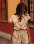 Combi-short Sora sable