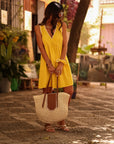 Robe Anja jaune