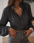 Chemise Hanna bleue