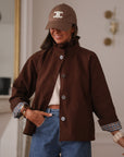 Veste Zélie choco