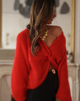 Pull Maury rouge