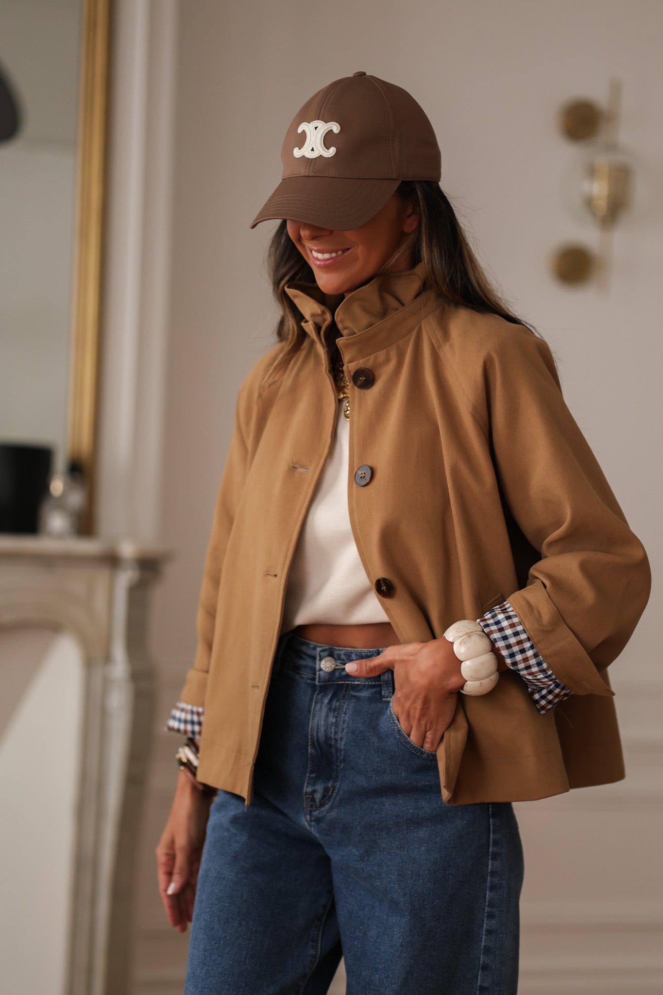 Veste Zélie beige
