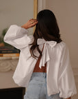 Blouse Oxana blanche