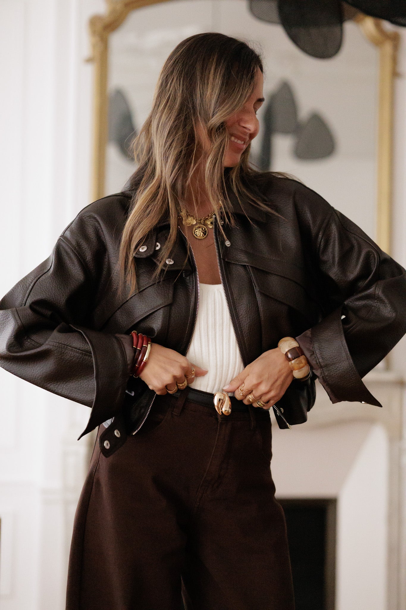 Perfecto Haley marron