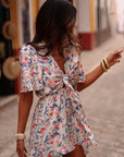 Combi-short Kate bleue