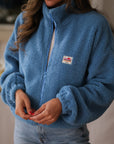 Veste polaire Johane bleu