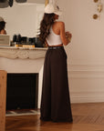 Pantalon Alban choco