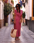 Robe Annabelle rose