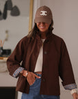 Veste Zélie choco