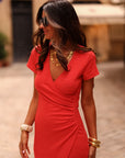 Robe Gaby rouge