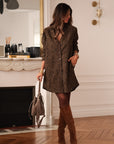 Robe Uma léopard