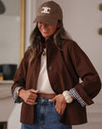 Veste Zélie choco