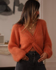 Pull Maury terracotta