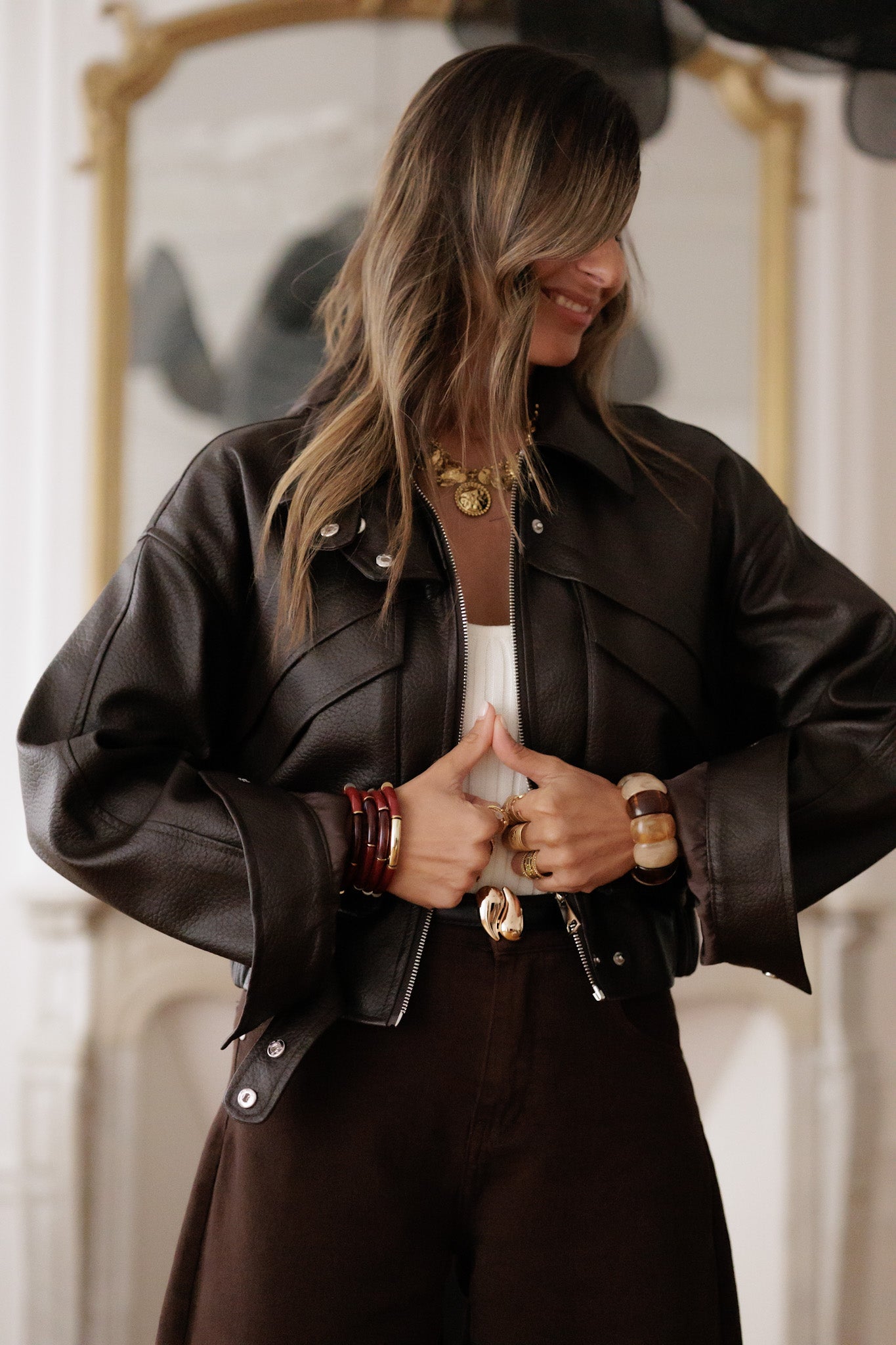 Perfecto Haley marron