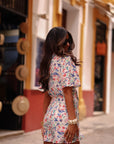 Combi-short Kate bleue