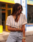 Blouse Enola coeur