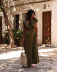 Robe Roma kaki