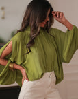 Blouse Jess verte