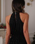 Robe longue Laly noire