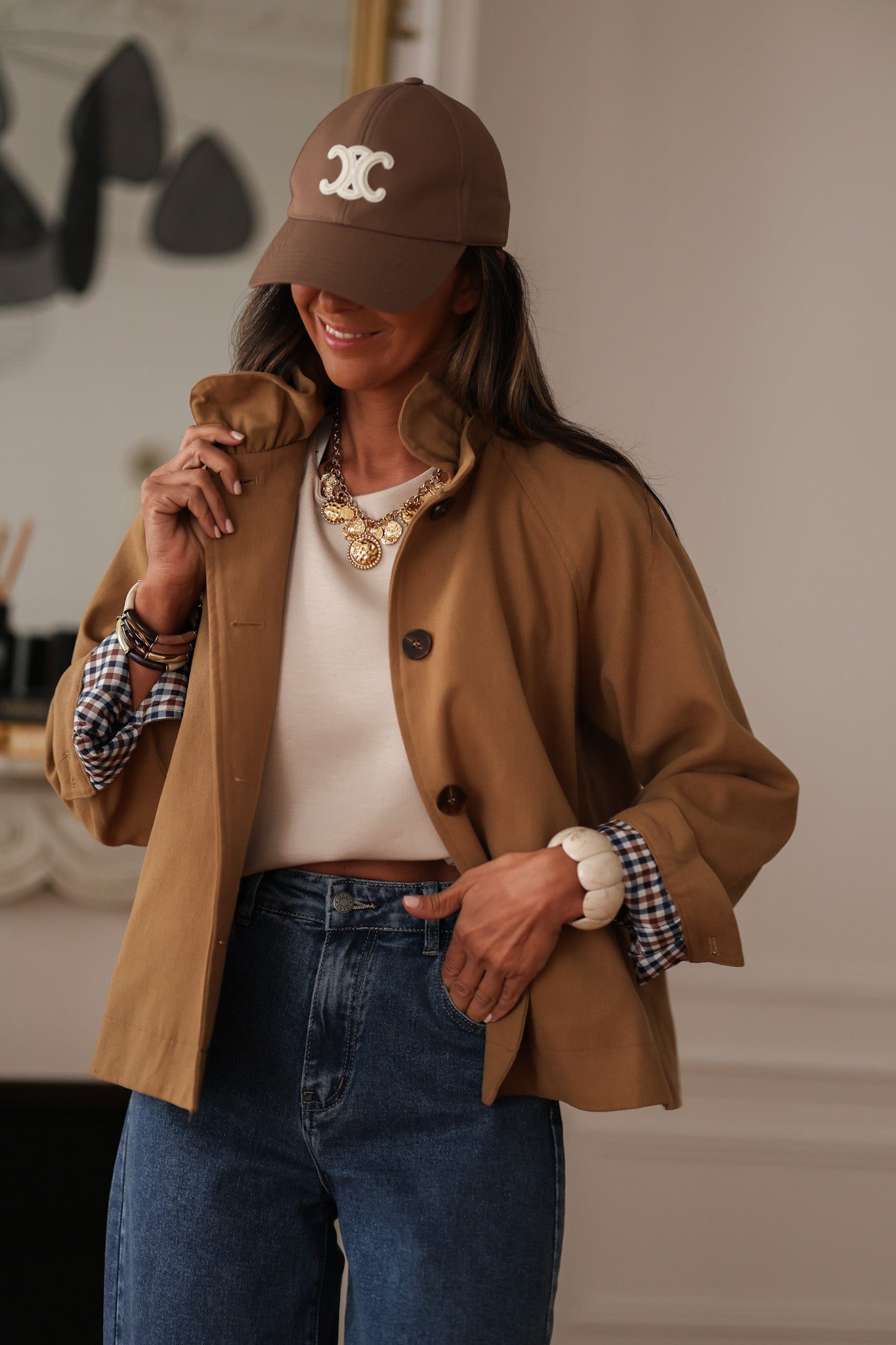 Veste Zélie beige